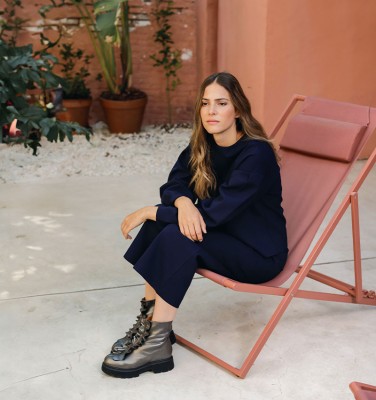 PANTALONI PAMINA BLU