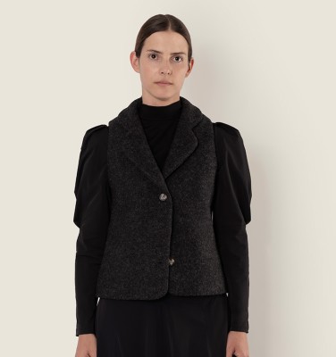 GILET VIVIAN NOIR