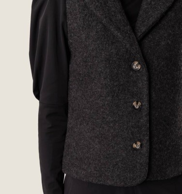 GILET VIVIAN NERO