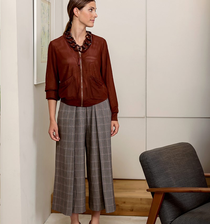 PANTALON À CARREAUX PASHA