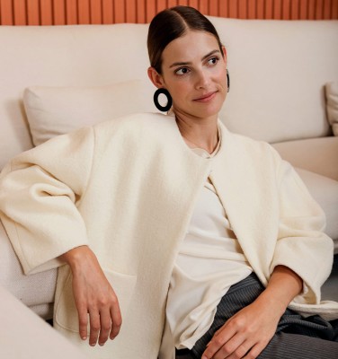 CHAQUETA CAMILA BLANCO