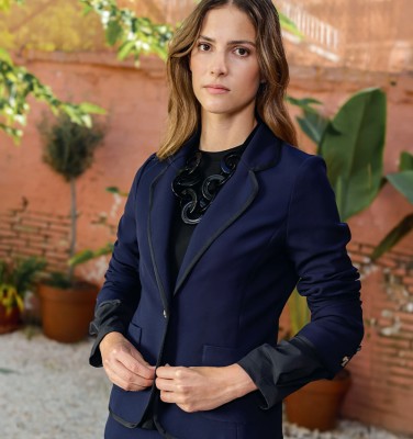 MARINEBLAUE JACKE CADEL