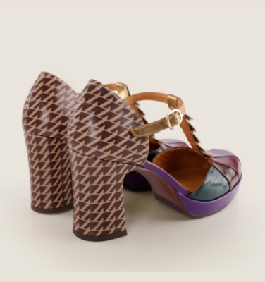 DAFABA PURPLE CHiE MIHARA chaussures