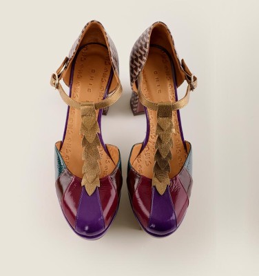 DAFABA PURPLE CHiE MIHARA shoes
