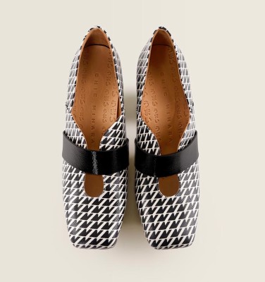 ORION BLACK & WHITE CHiE MIHARA shoes