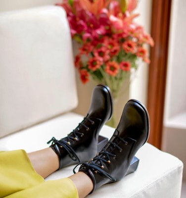 Chie Mihara TAMUJO BLACK boots Fall Winter Collection