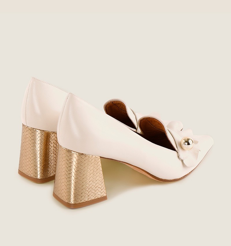 Chie Mihara BRI APITA WHITE shoes Fall Winter Collection