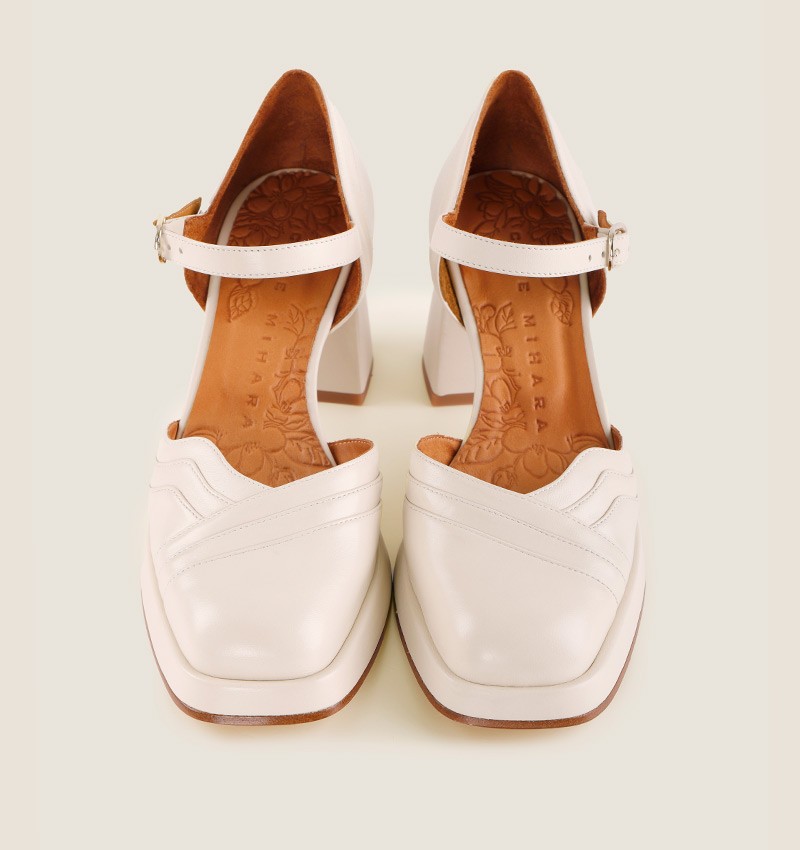 Chie Mihara BRI KATE WHITE shoes Fall Winter Collection