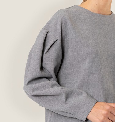 TOP BELINDA GRIS