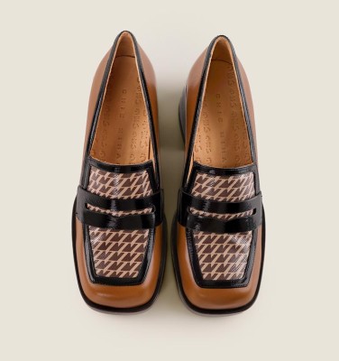 BROCHI BROWN CHiE MIHARA shoes