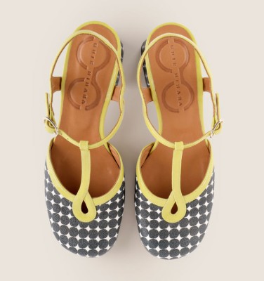 MODAY BLACK & WHITE CHiE MIHARA shoes