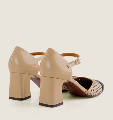 FIZA BLACK-NUDE CHiE MIHARA shoes