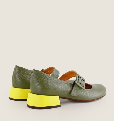 UKEIO GREEN CHiE MIHARA shoes
