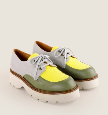 XUANA GREEN YELLOW CHiE MIHARA shoes