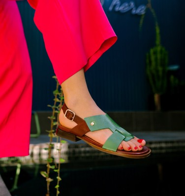 WENKA GREEN CHiE MIHARA sandales