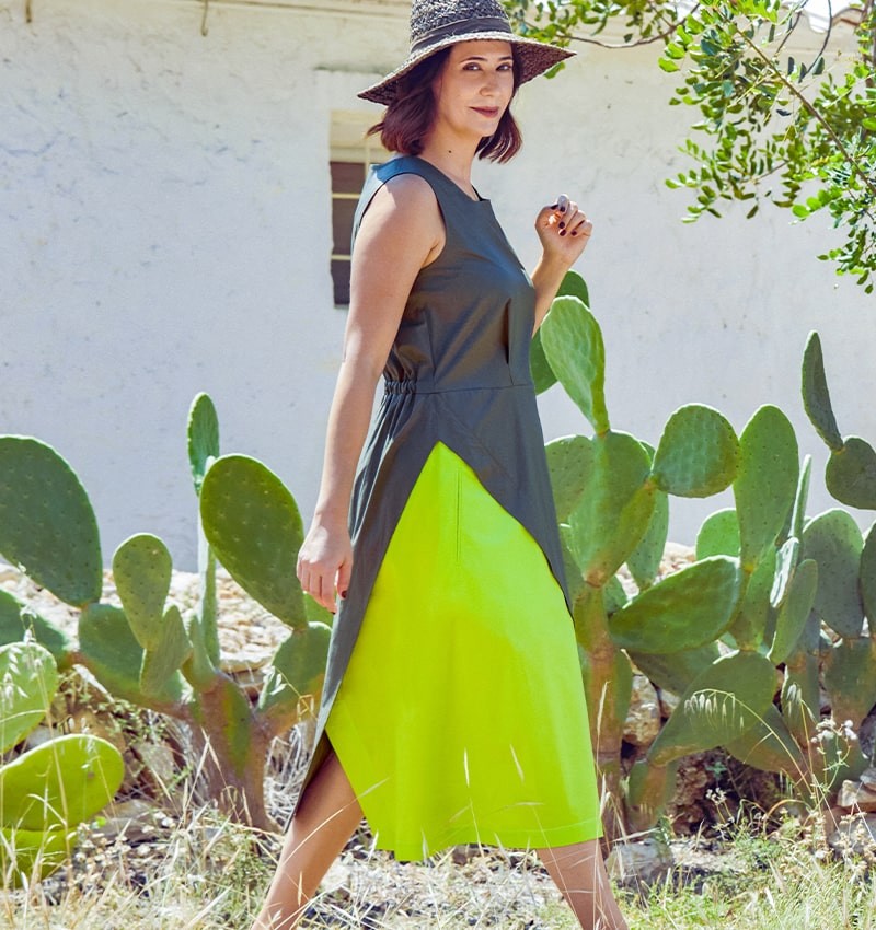 VESTITO DALIA LIME VESTITO DALIA LIME