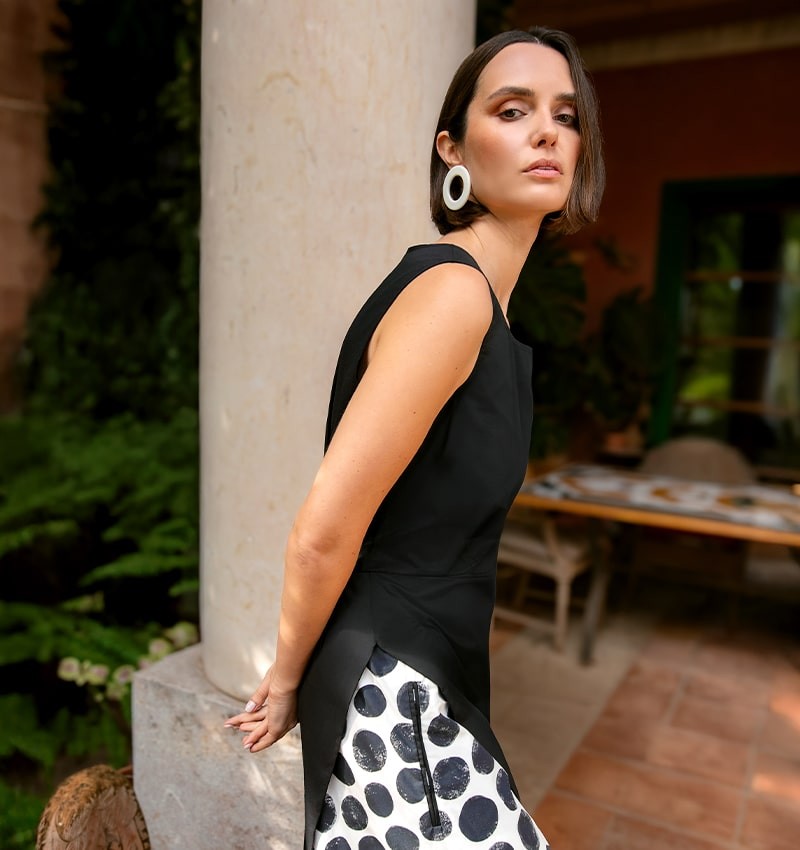 VESTIDO DALIA NEGRO