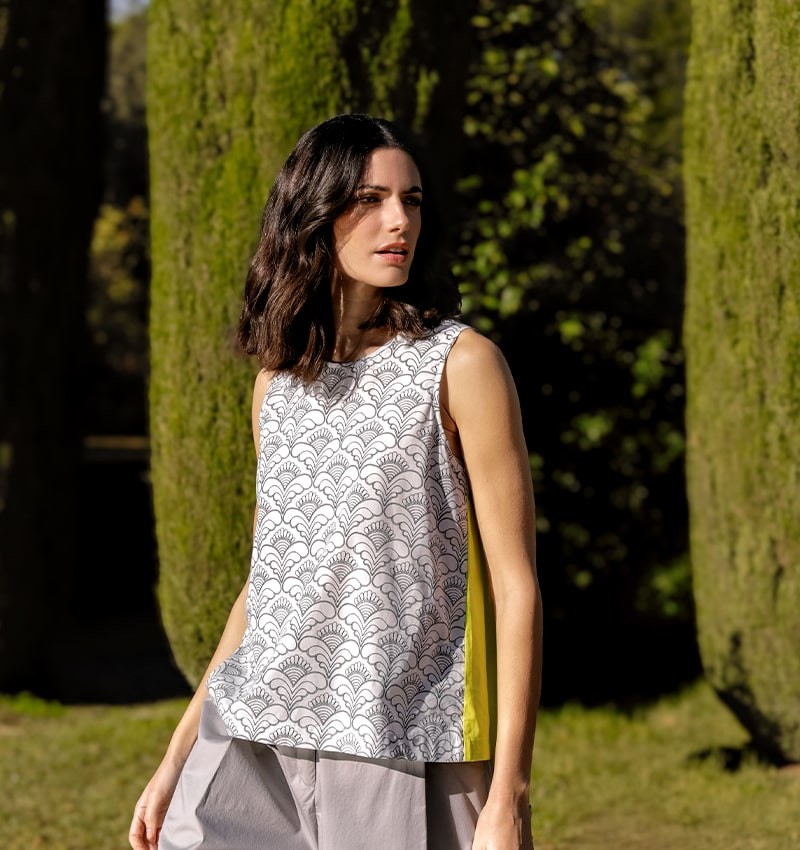 LIMETTEFARBE TALA TOP
