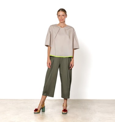 TOP TONATA MARRON CLARO