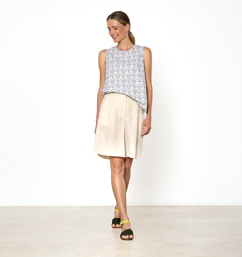SHORTS SEUL MARRONE CHIARO