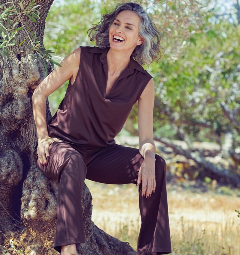 PANTALON PALOMA MARRON