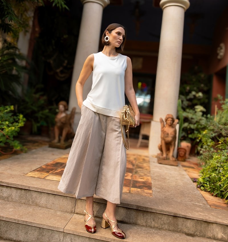 PANTALON PAMIRA NUDE