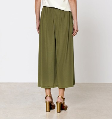 PANTALON PASTICHE VERDE