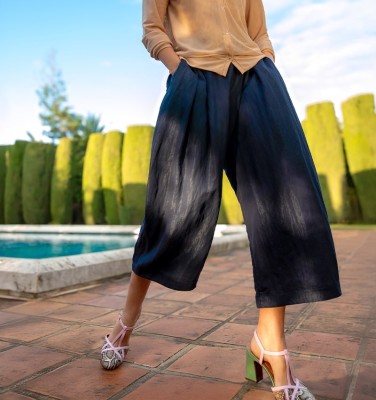 MARINEBLAUE HOSE PAULA