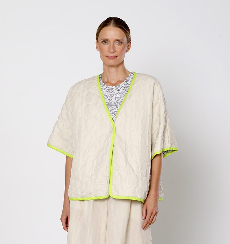 CAELI JACKET MARRONE CHIARO