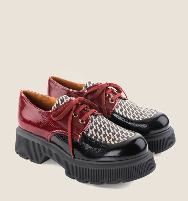 QAMBA BLACK AND GRAPE CHiE MIHARA Chie Mihara | Official Store |Spring-Summer '25