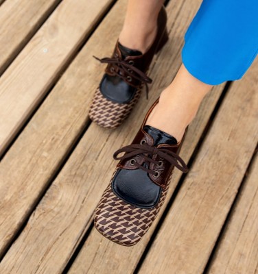 SOROLLA BROWN CHiE MIHARA shoes