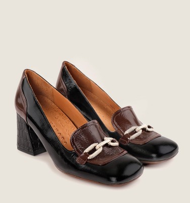 SOTEL BLACK AND BROWN CHiE MIHARA shoes