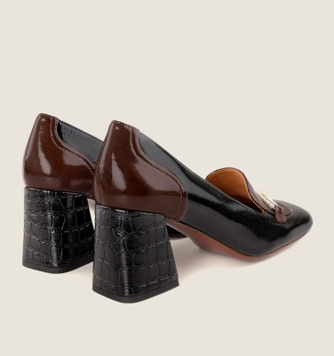 SOTEL BLACK AND BROWN CHiE MIHARA shoes