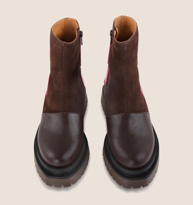 ZASPEL BROWN CHiE MIHARA boots