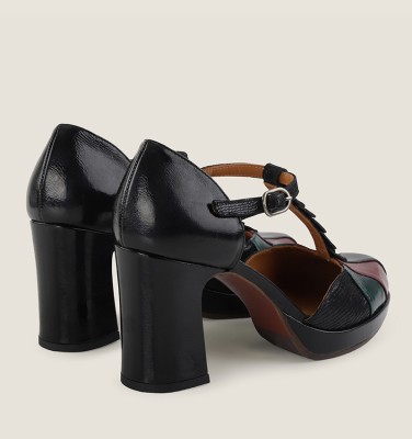 DAFABA BLACK GRAPE CHiE MIHARA shoes