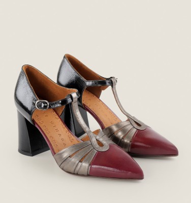 LOMERA GRAPE AND BLACK CHiE MIHARA zapatos