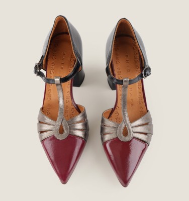 LOMERA GRAPE AND BLACK CHiE MIHARA zapatos
