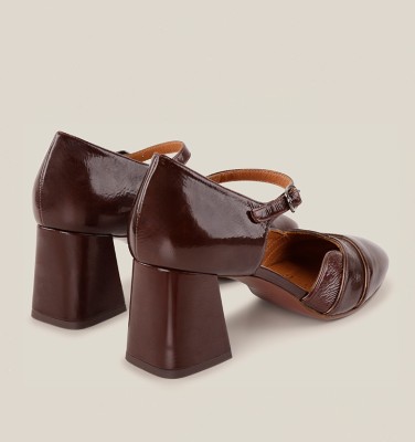 GRINI BROWN CHiE MIHARA shoes