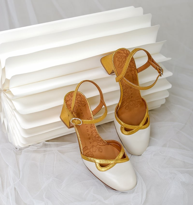 BRI-FIDORA OFF WHITE CHiE MIHARA shoes