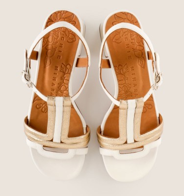 BRI-LALUCE OFF WHITE CHiE MIHARA sandals