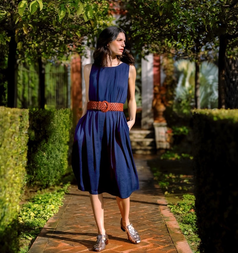 robe-delmi-bleue