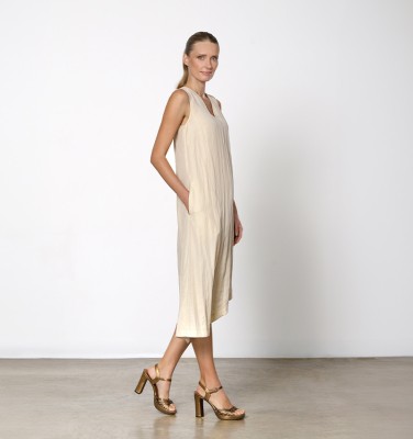DOLORES BEIGE KLEID