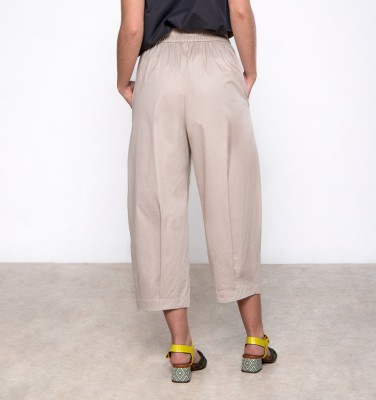 PANTALONI PERLA MARRONE CHIARO