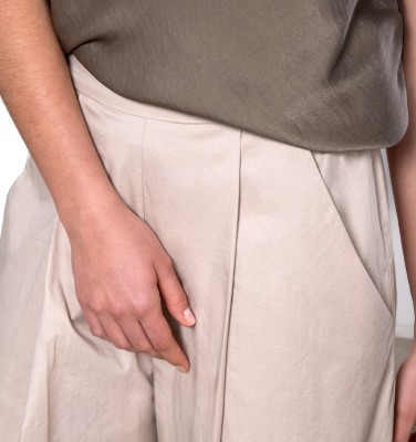 PANTALONI PERLA MARRONE CHIARO