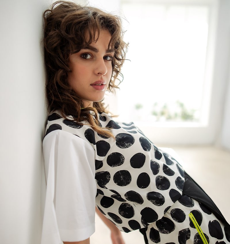 TOP TEBA BLANCO Y NEGRO