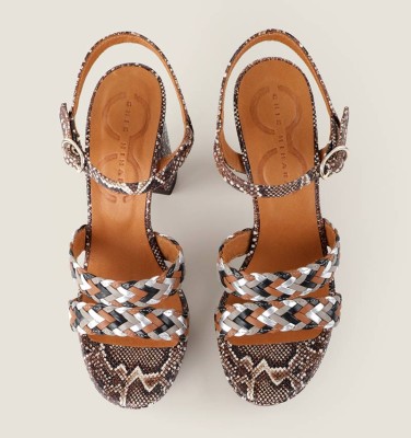 CECIFE BROWN CHiE MIHARA sandals