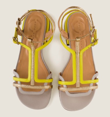 TYAL YELLOW CHiE MIHARA sandals