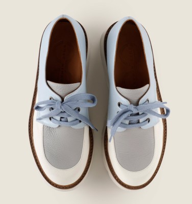 XUANA WHITE BLUE CHiE MIHARA shoes