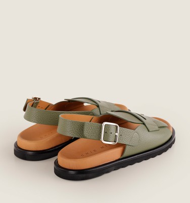 YAMEKO GREEN CHiE MIHARA sandals