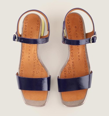 UBANE NAVY CHiE MIHARA sandals